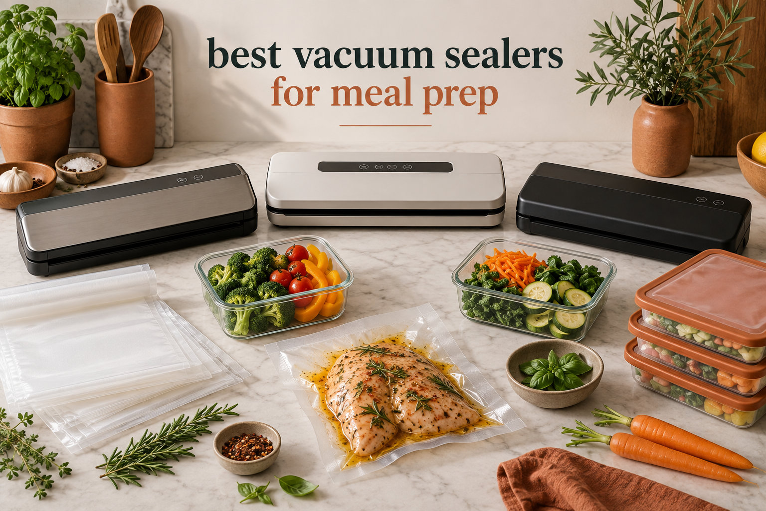best vacuum sealers for meal prep