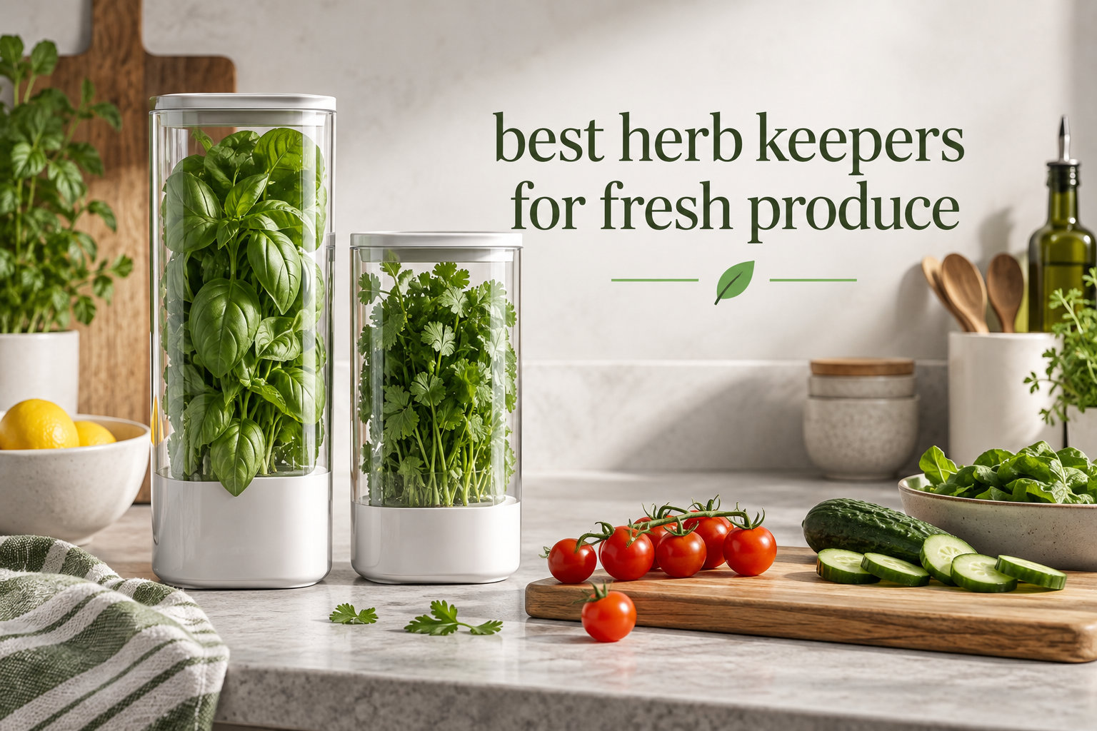 best herb keepers for fresh produce