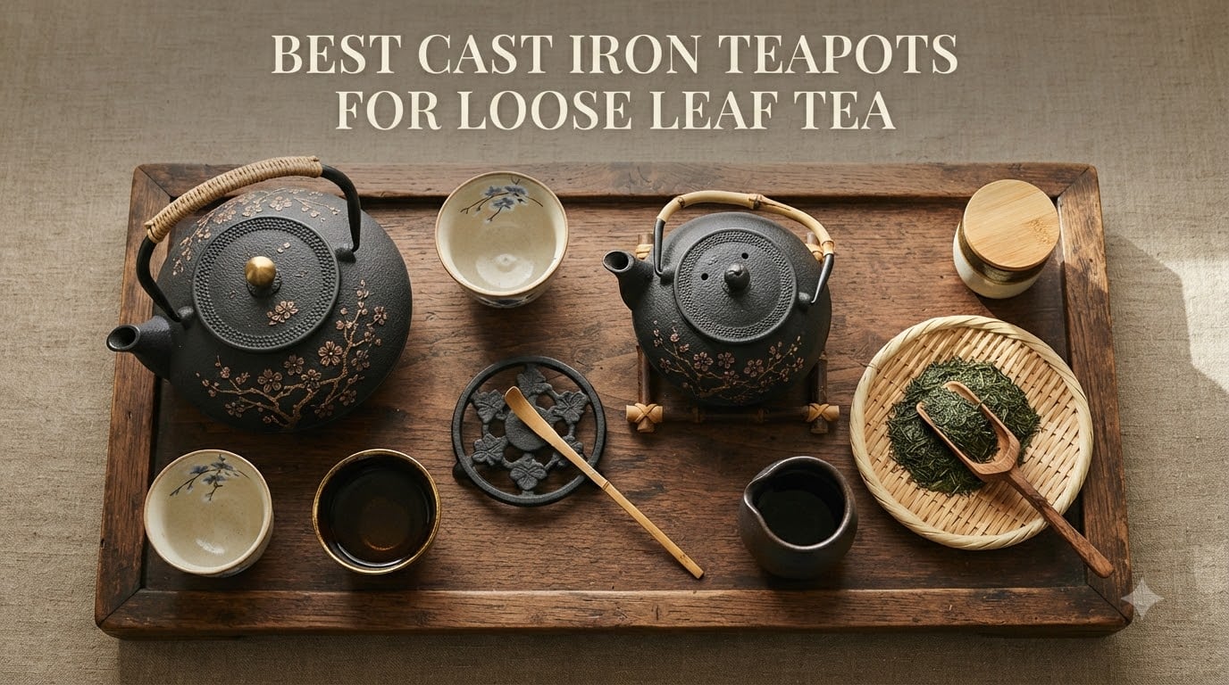 best cast iron teapots for loose leaf tea