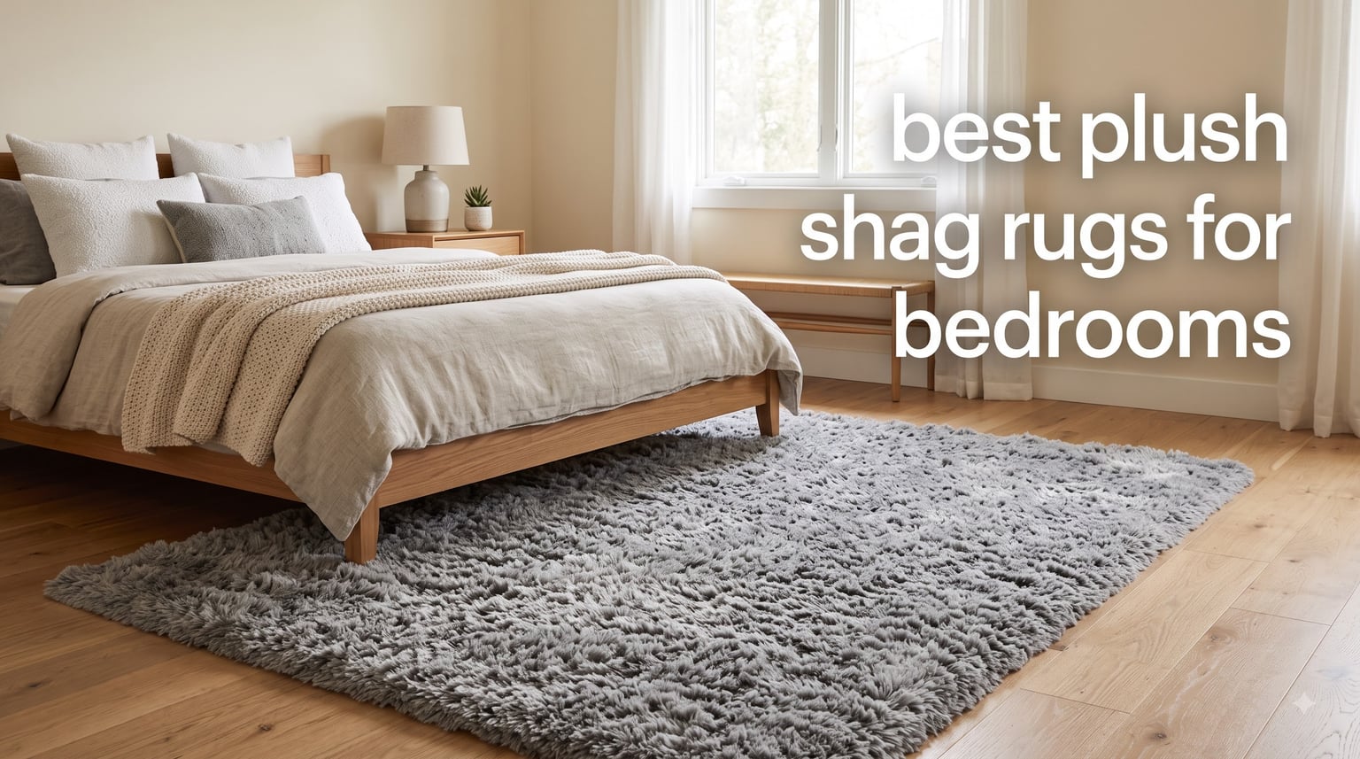best plush shag rugs for bedrooms