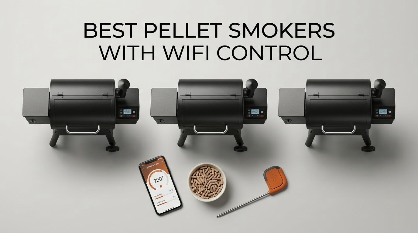 best pellet smokers with wifi control
