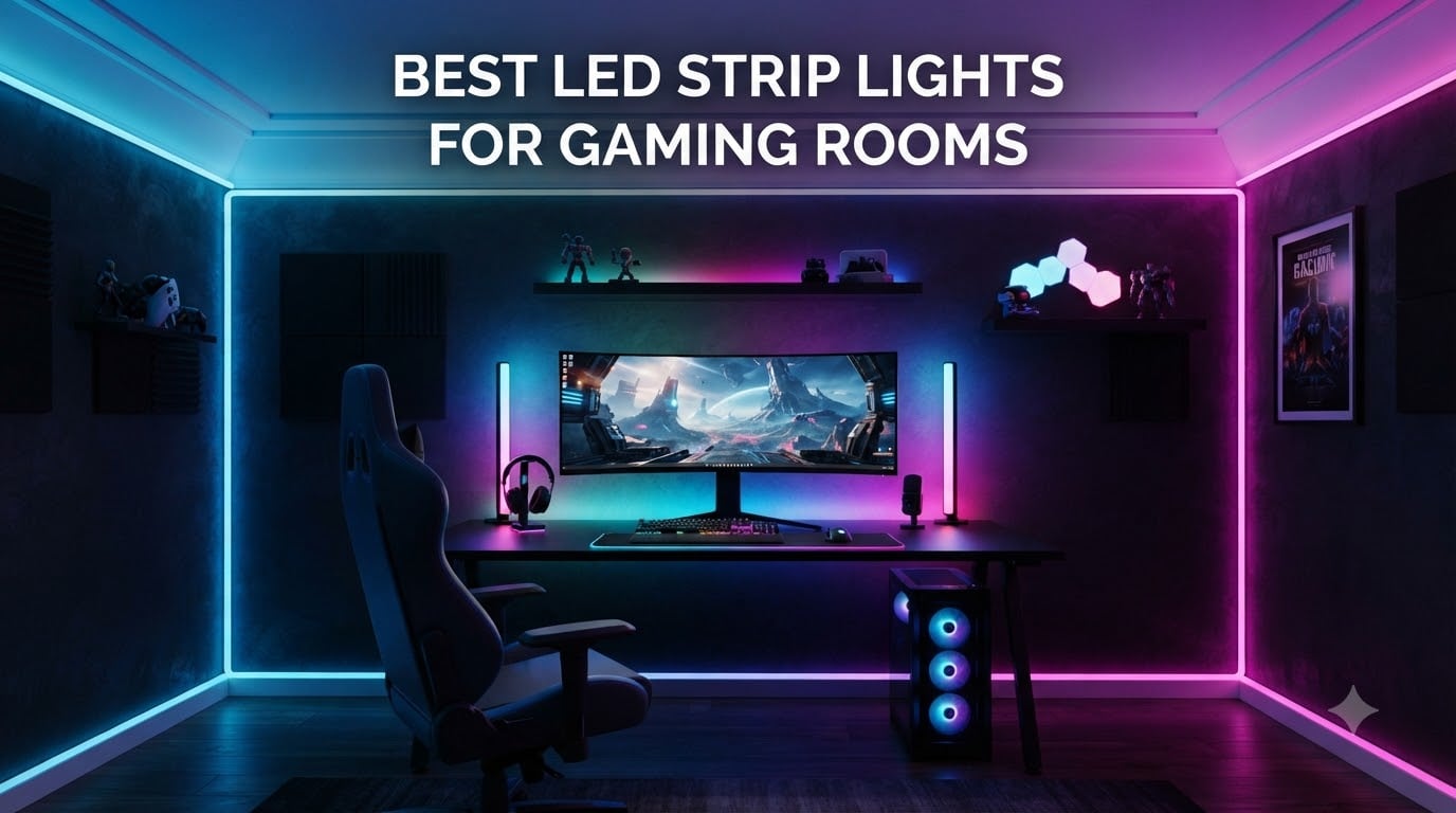 best led strip lights for gaming rooms