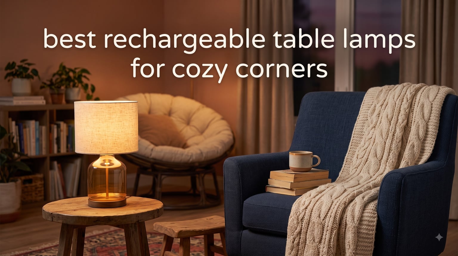 best rechargeable table lamps for cozy corners