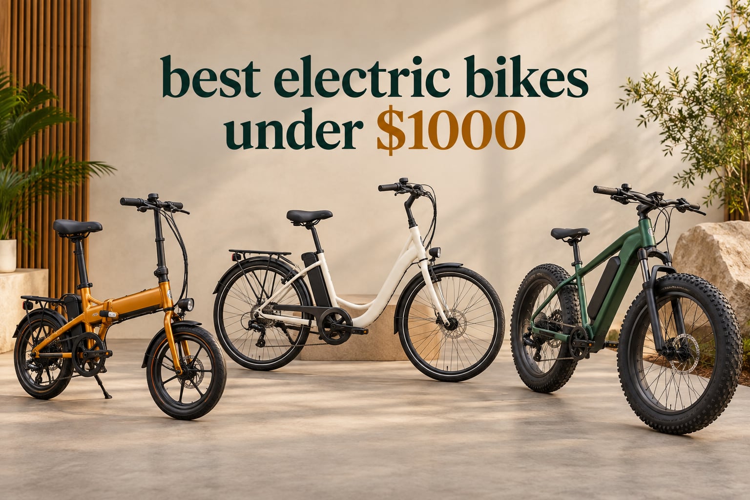 best electric bikes under $1000