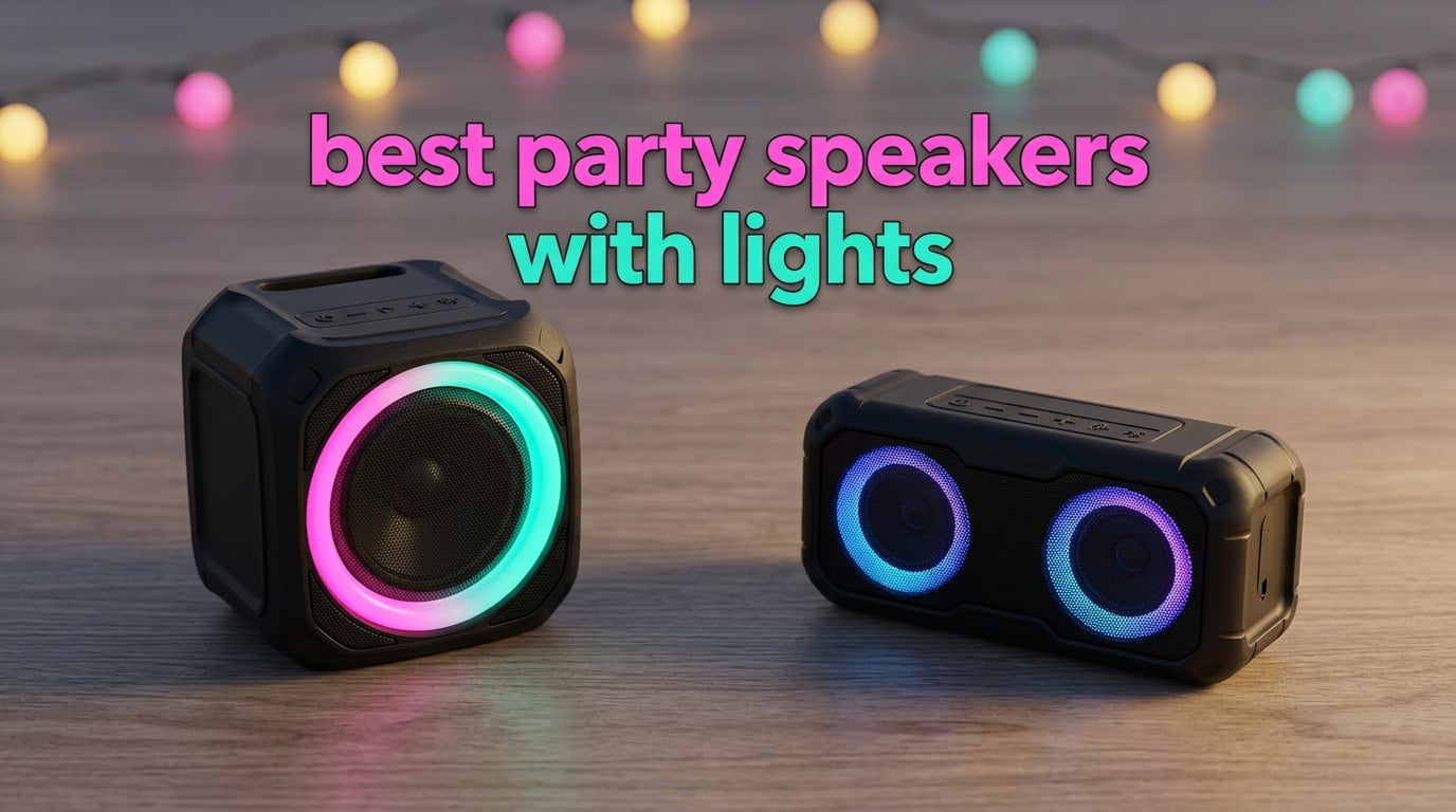best party speakers with lights