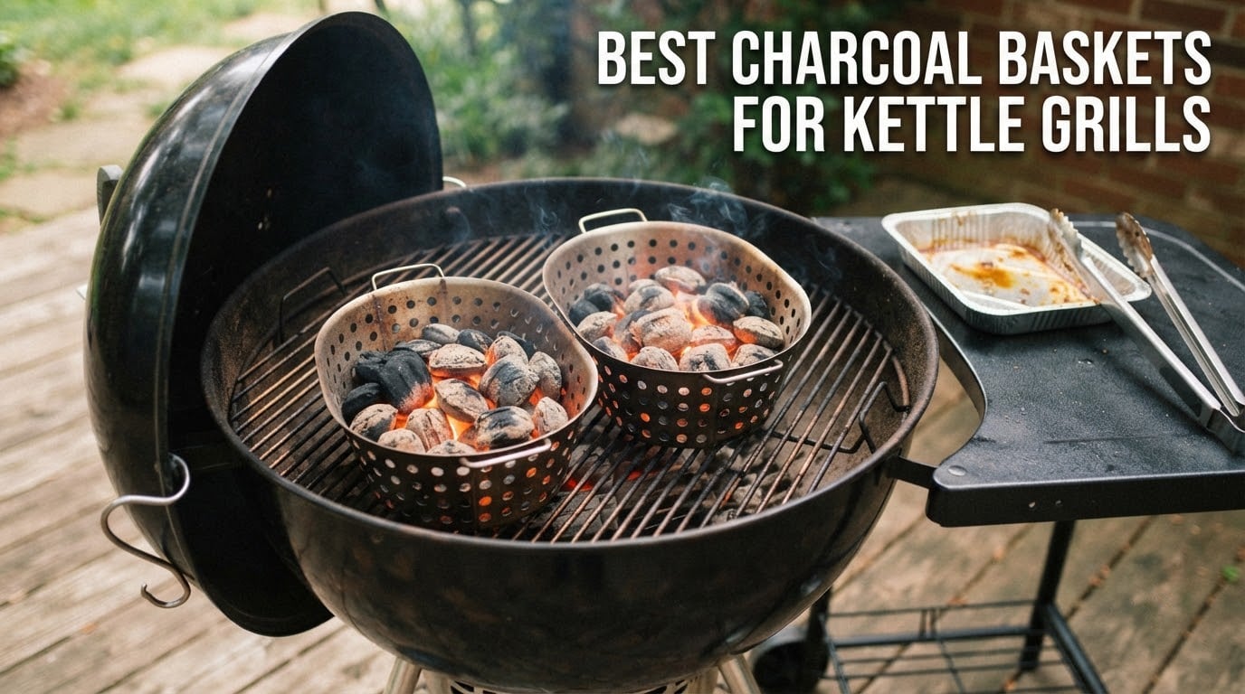 best charcoal baskets for kettle grills