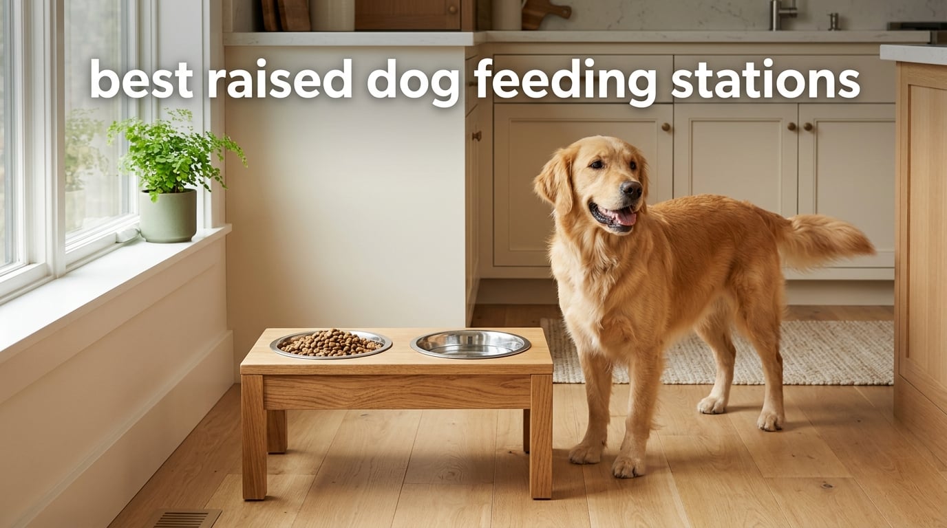 best raised dog feeding stations