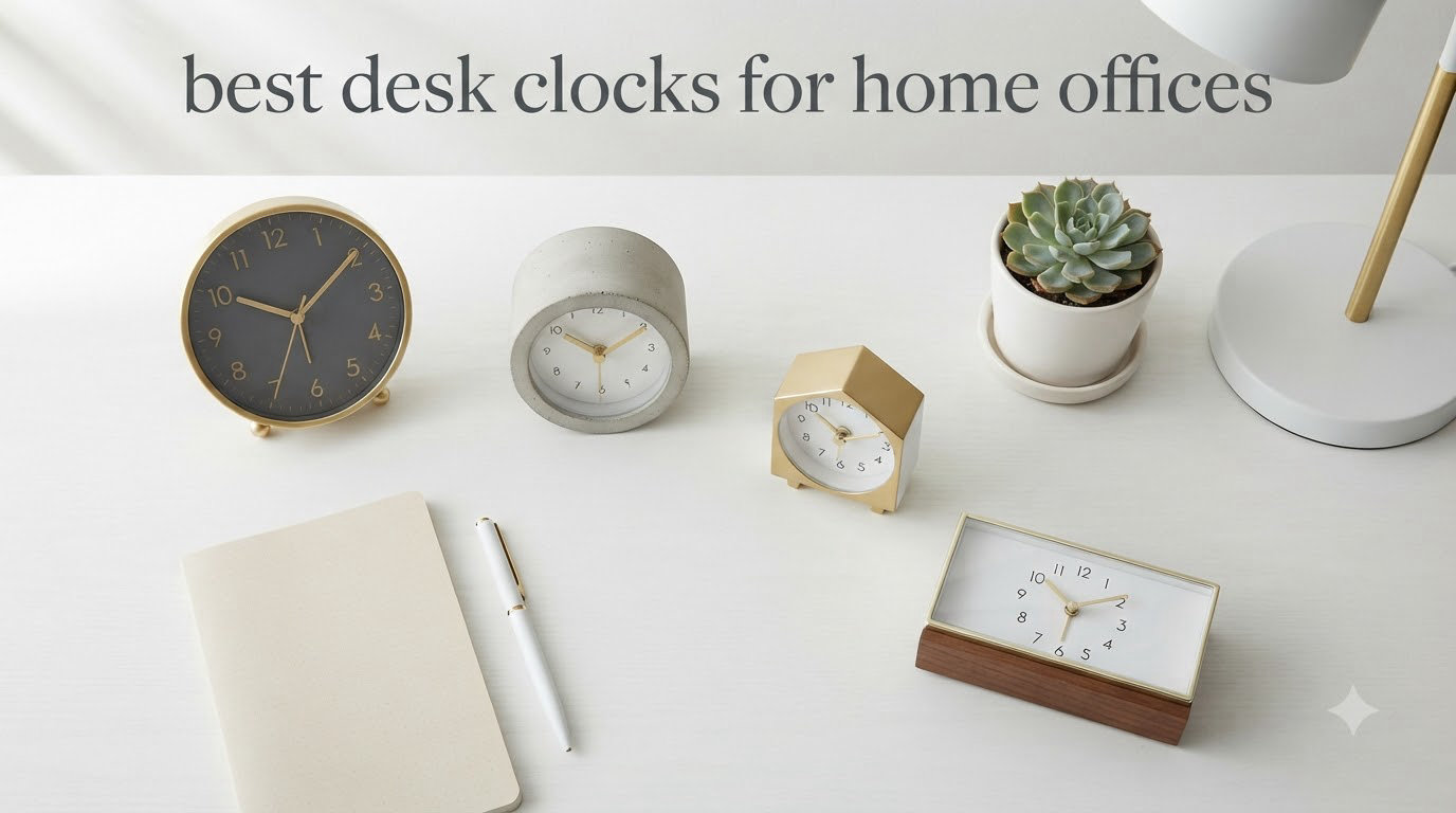 best desk clocks for home offices