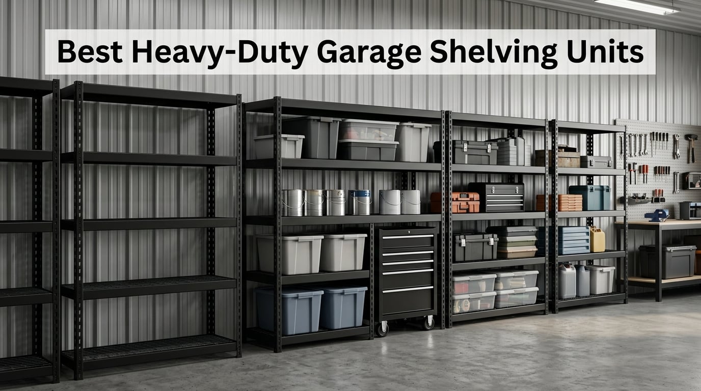 Best Heavy-Duty Garage Shelving Units