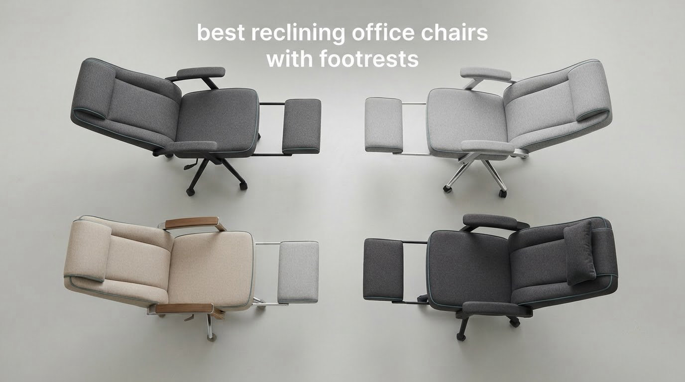 best reclining office chairs with footrests