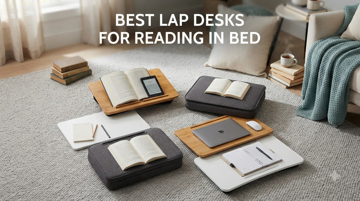 best lap desks for reading in bed