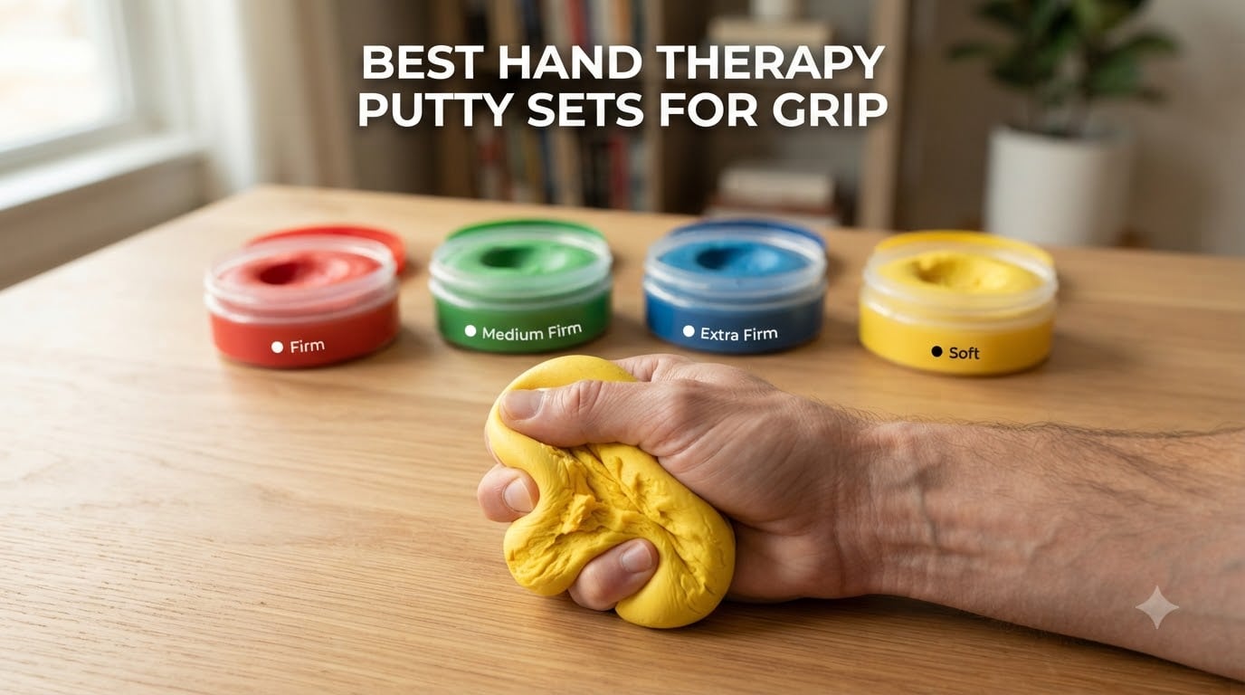 best hand therapy putty sets for grip