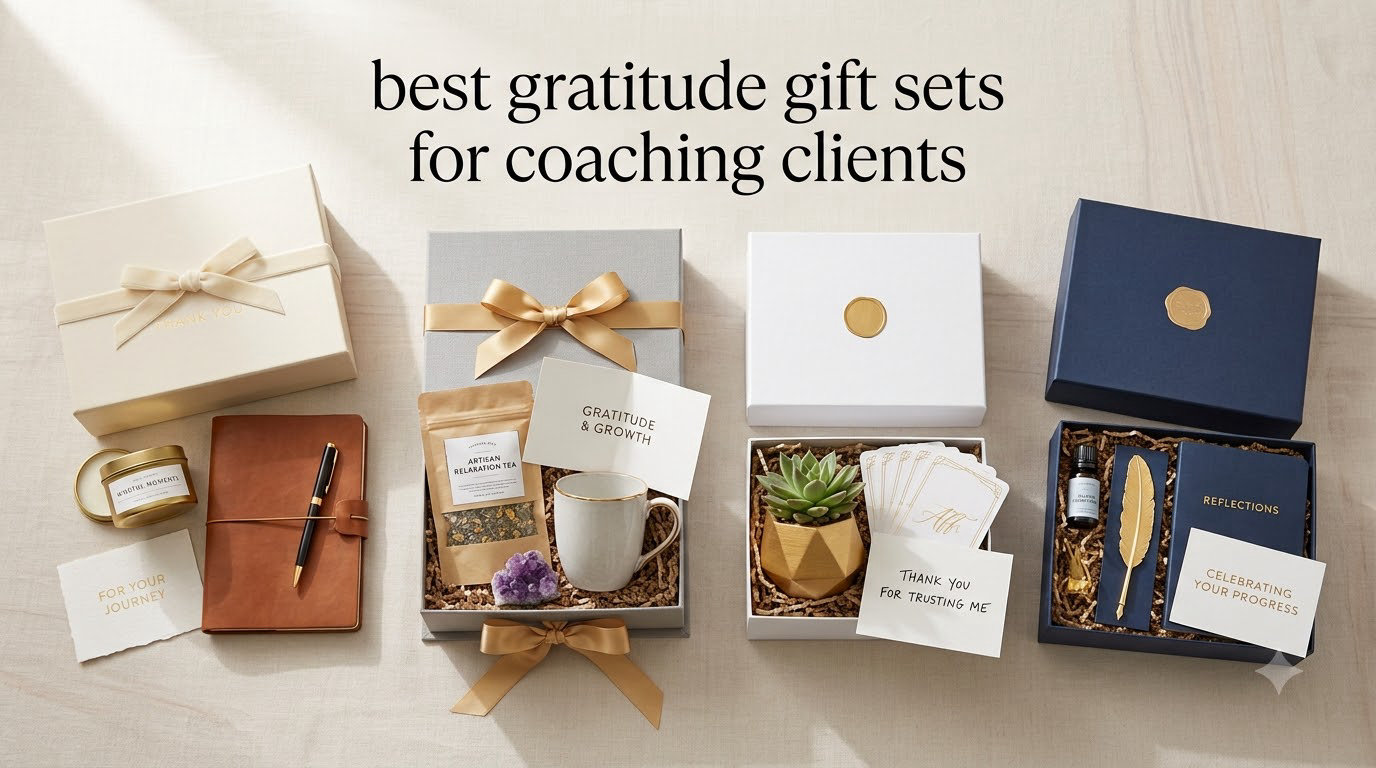 best gratitude gift sets for coaching clients