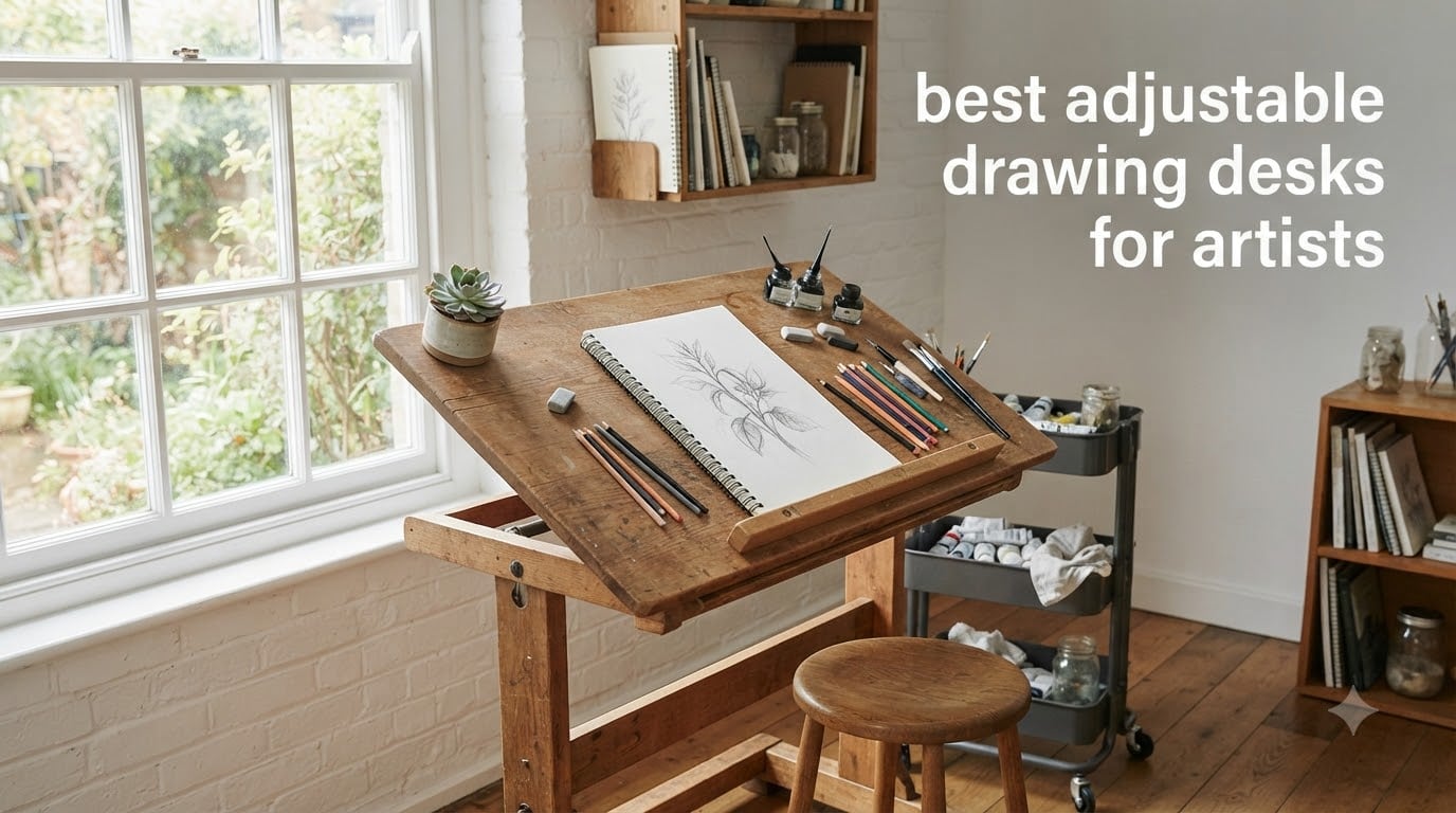 best adjustable drawing desks for artists