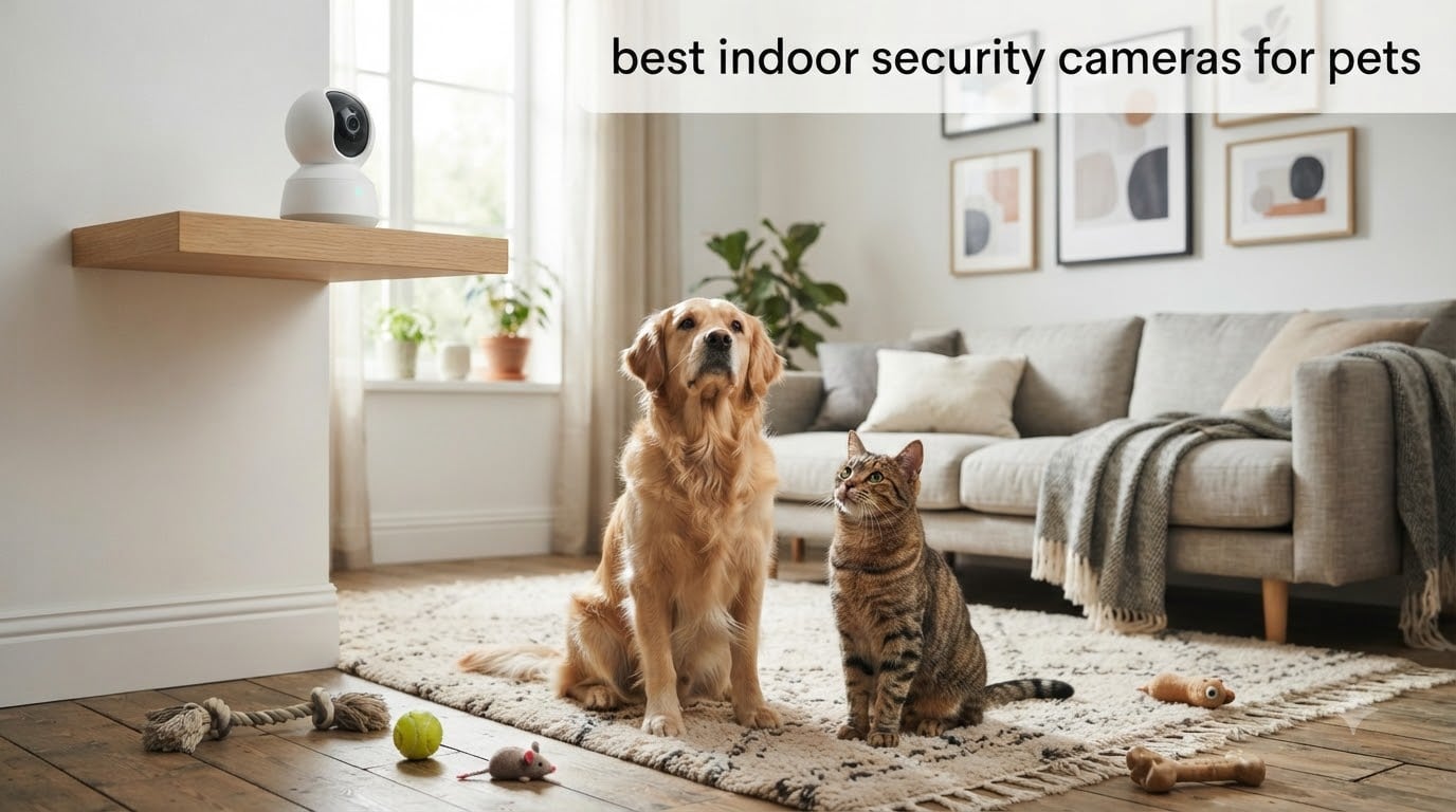 best indoor security cameras for pets