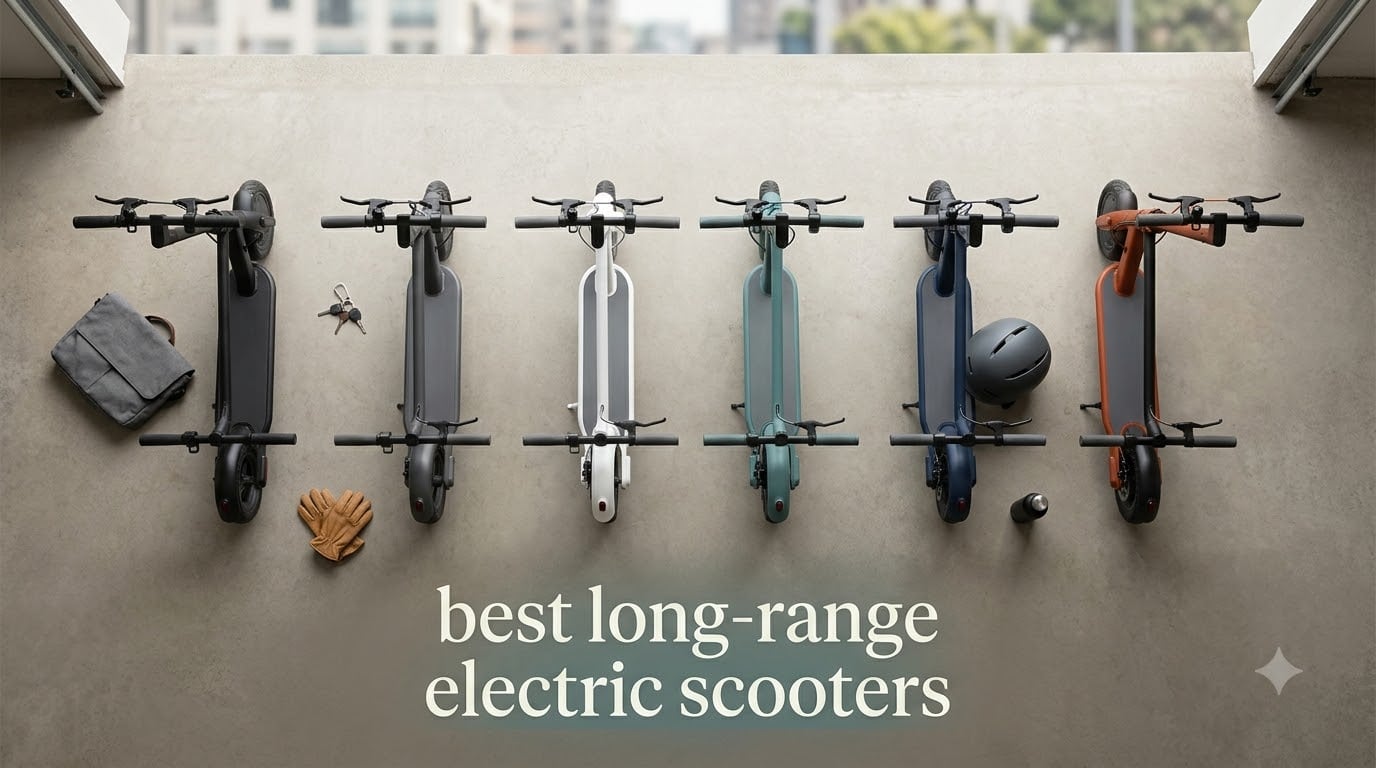 best long-range electric scooters