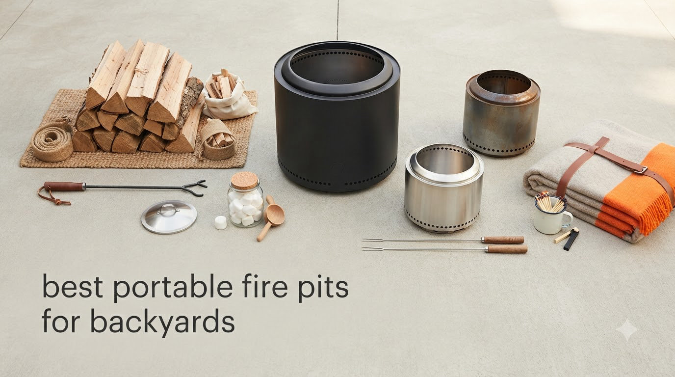 best portable fire pits for backyards
