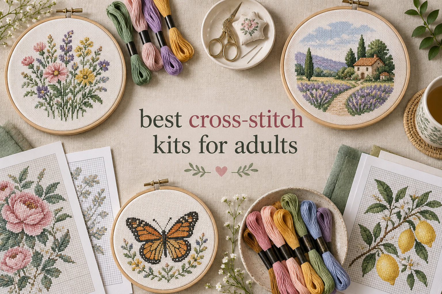 best cross-stitch kits for adults