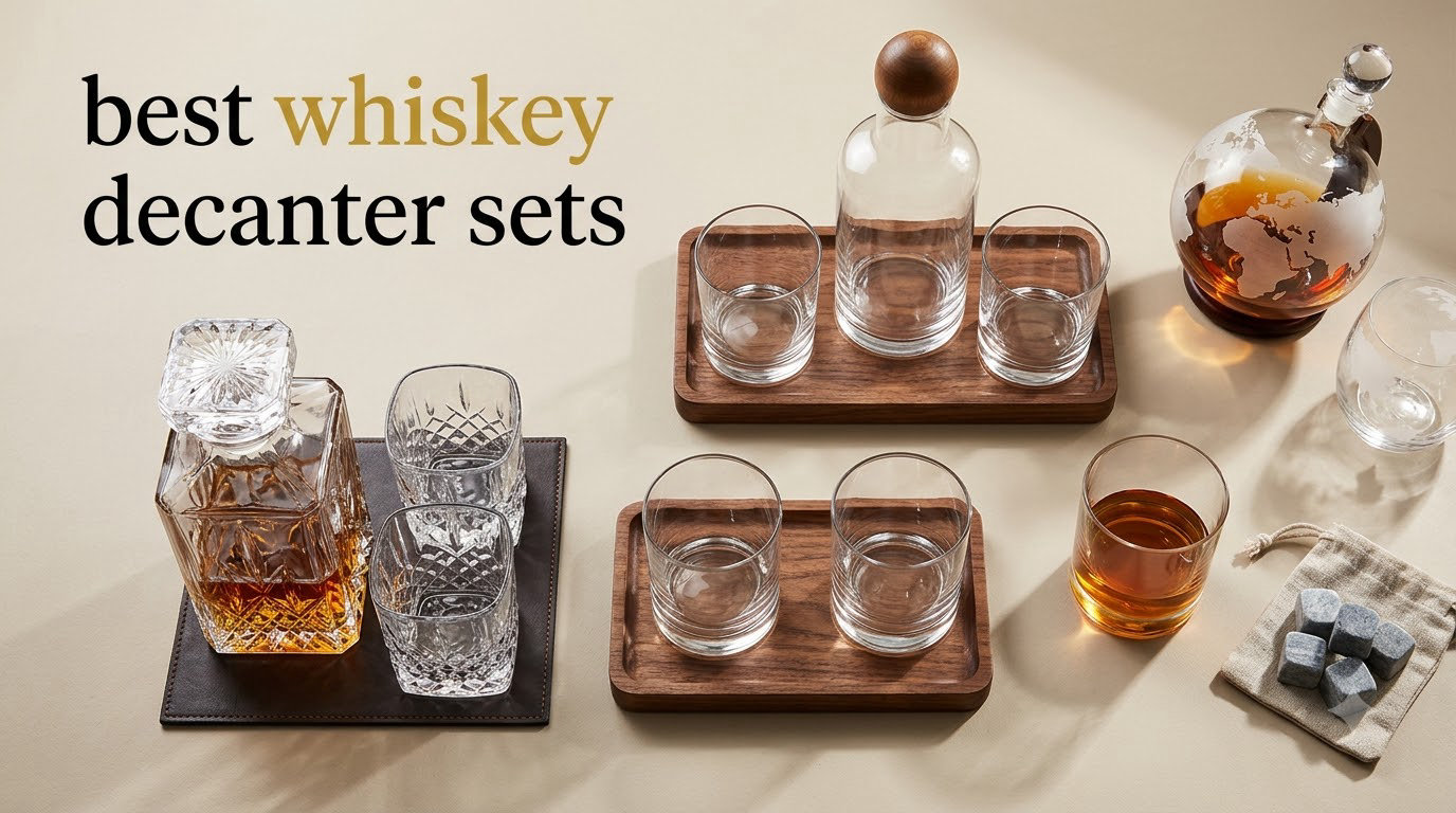 best whiskey decanter sets