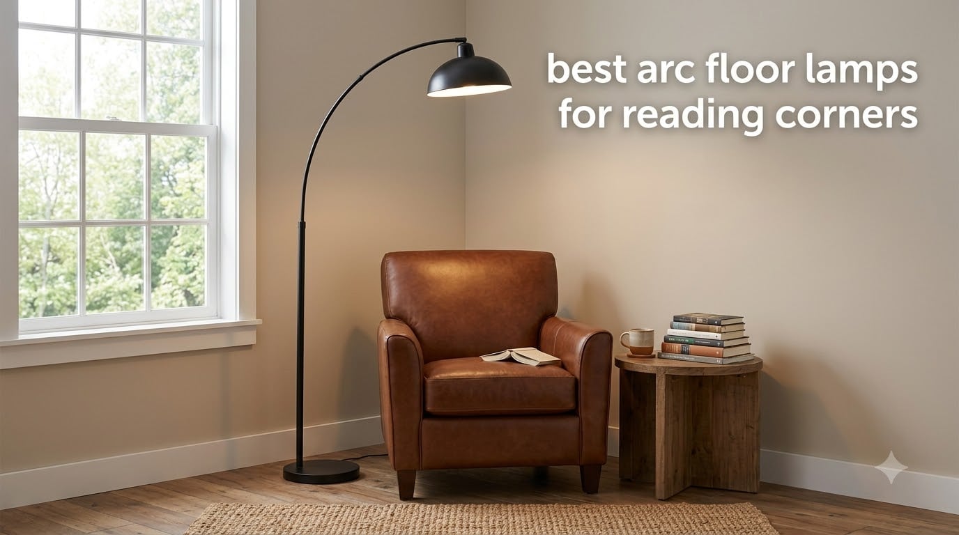 best arc floor lamps for reading corners
