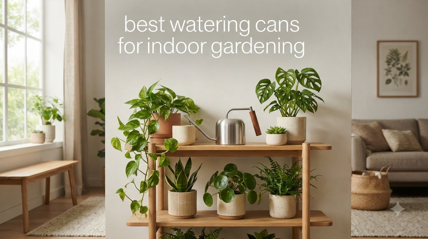 best watering cans for indoor gardening