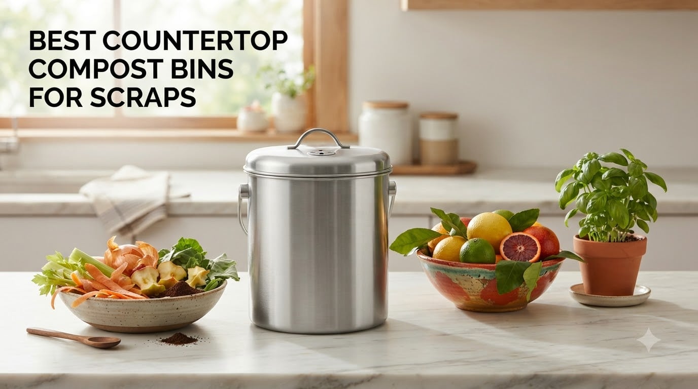 best countertop compost bins for scraps