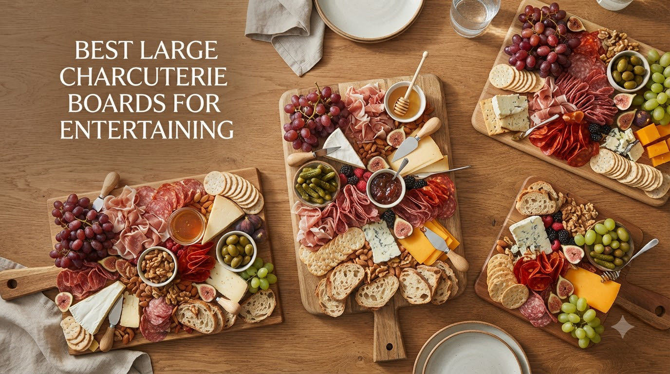 best large charcuterie boards for entertaining