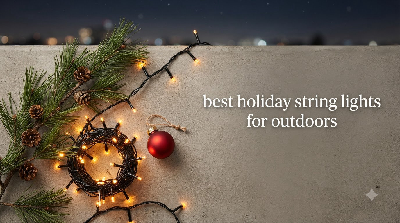 best holiday string lights for outdoors