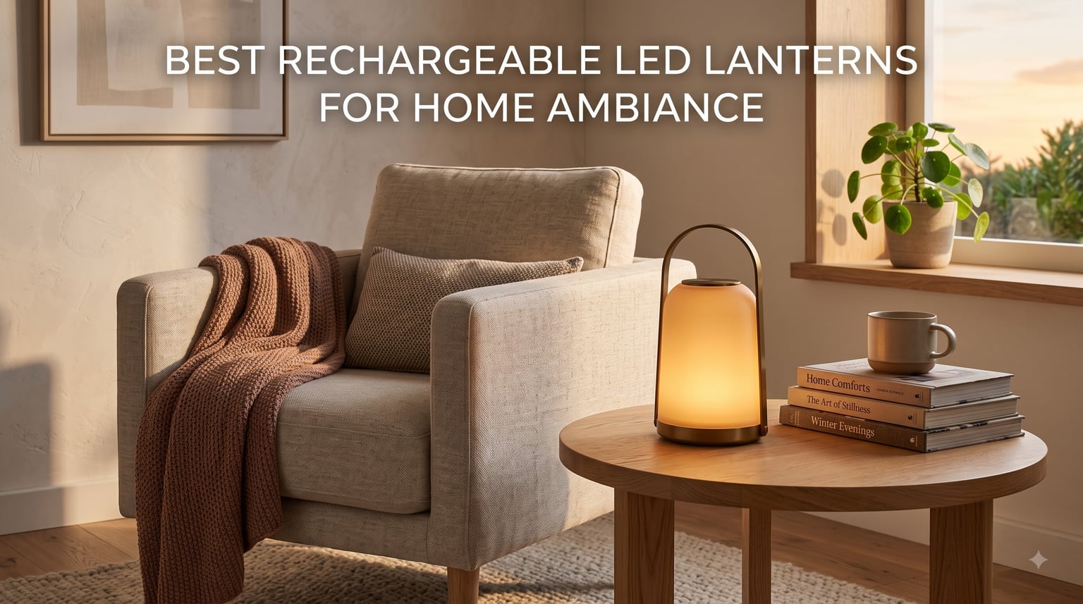 best rechargeable LED lanterns for home ambiance