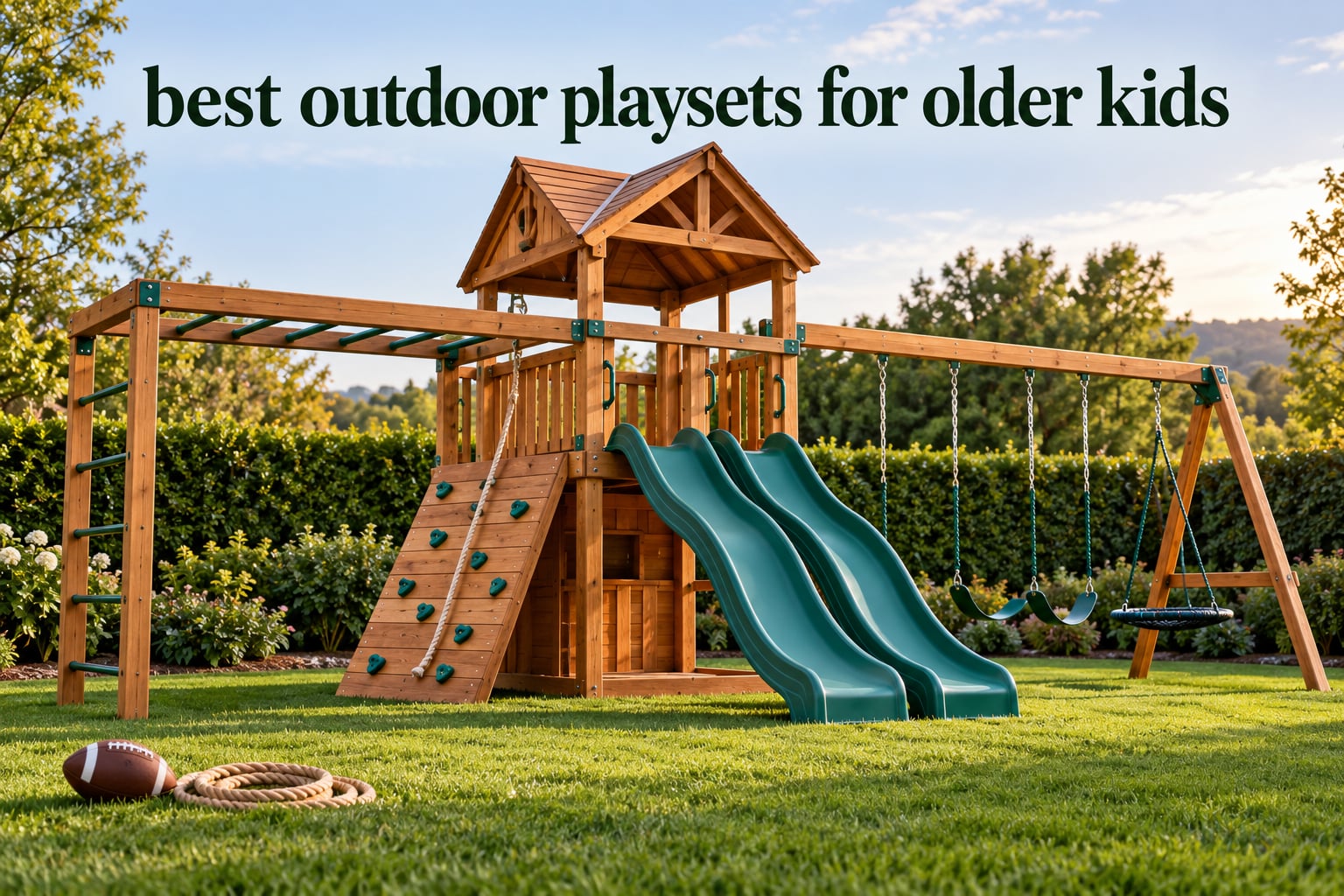 best outdoor playsets for older kids