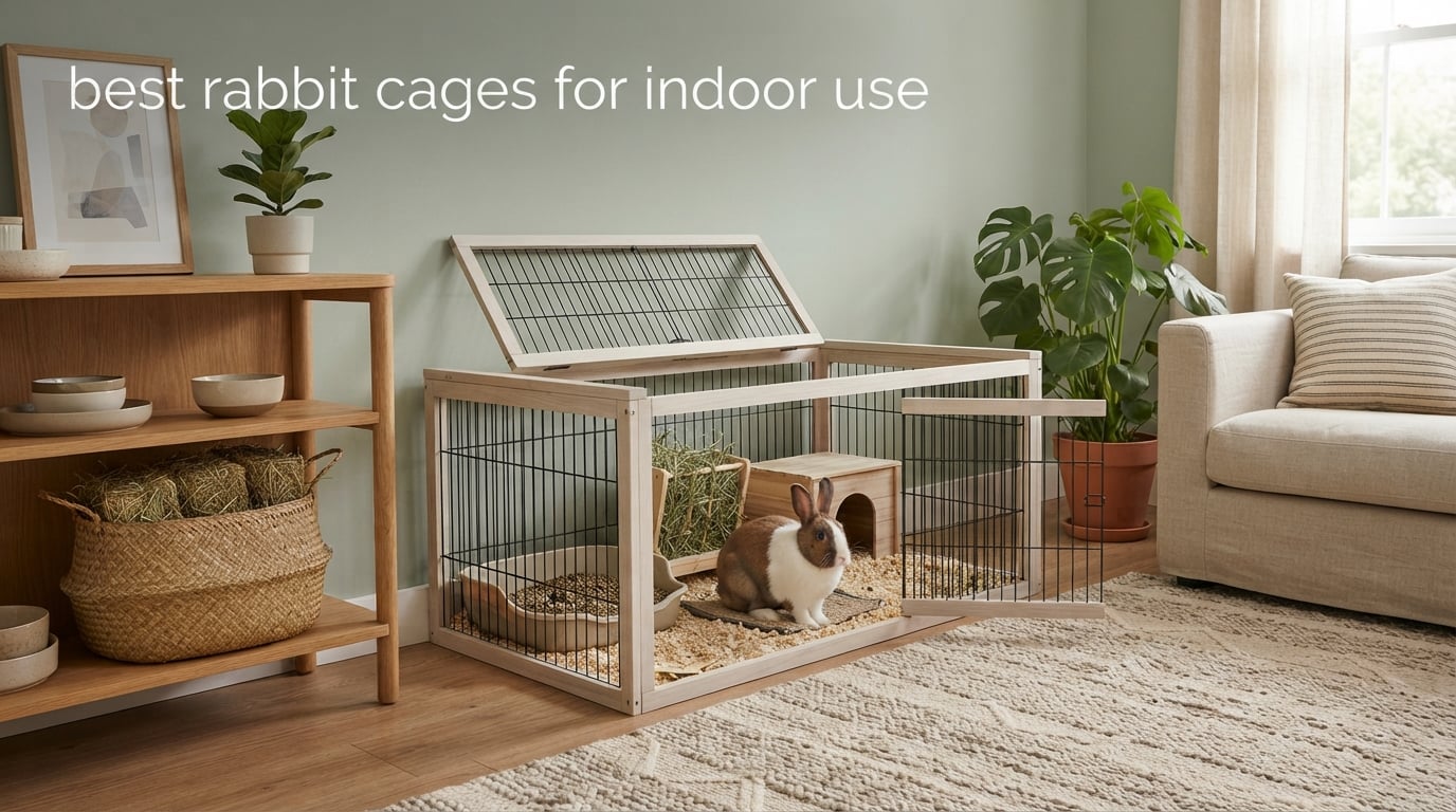best rabbit cages for indoor use