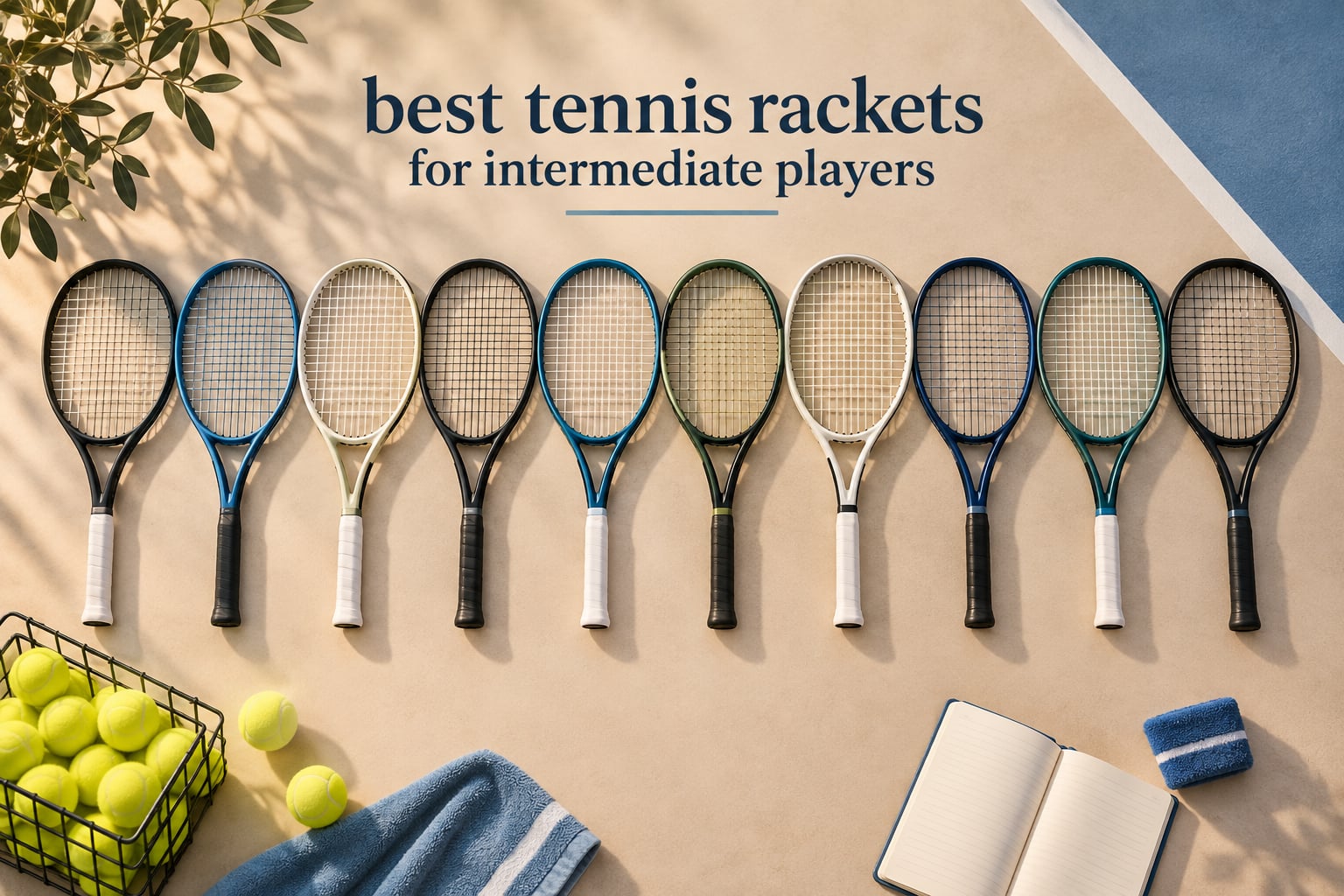 best tennis rackets for intermediate players