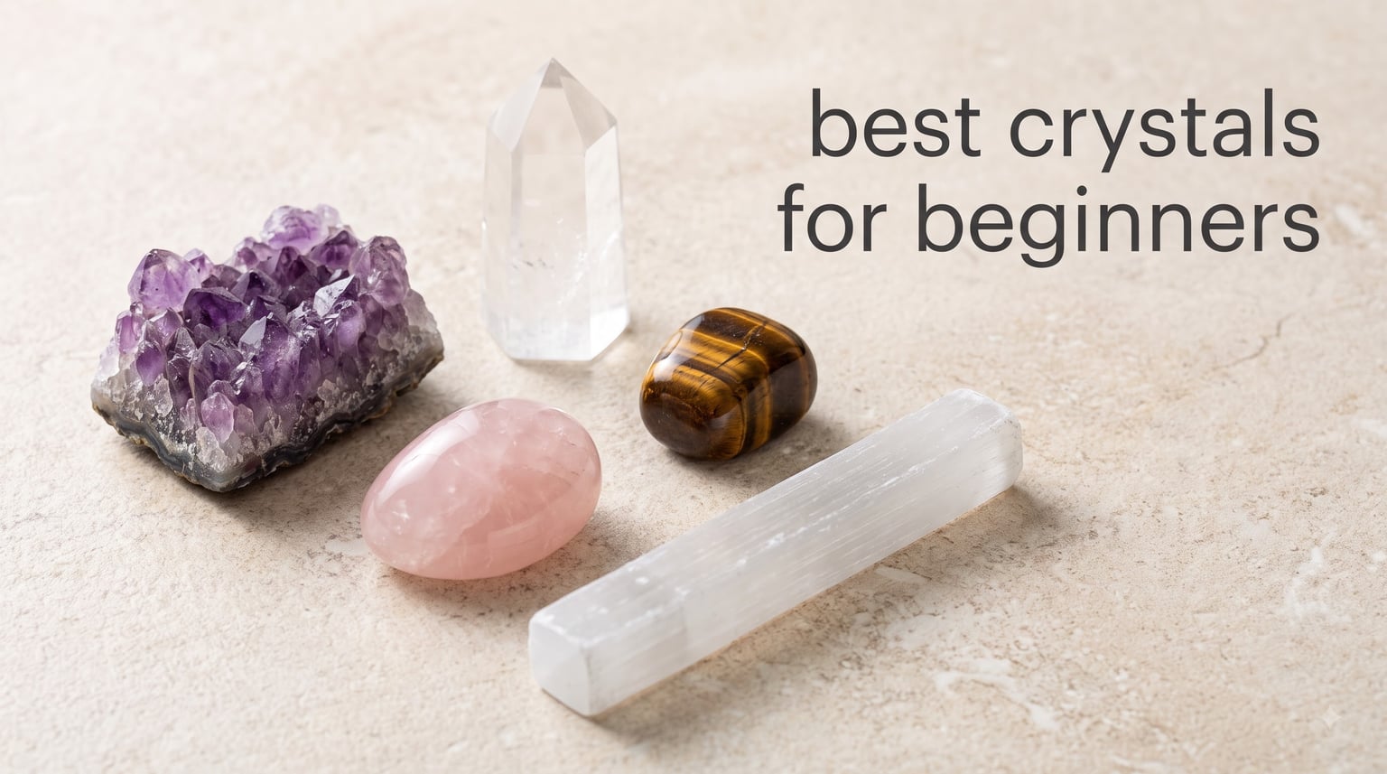 best crystals for beginners