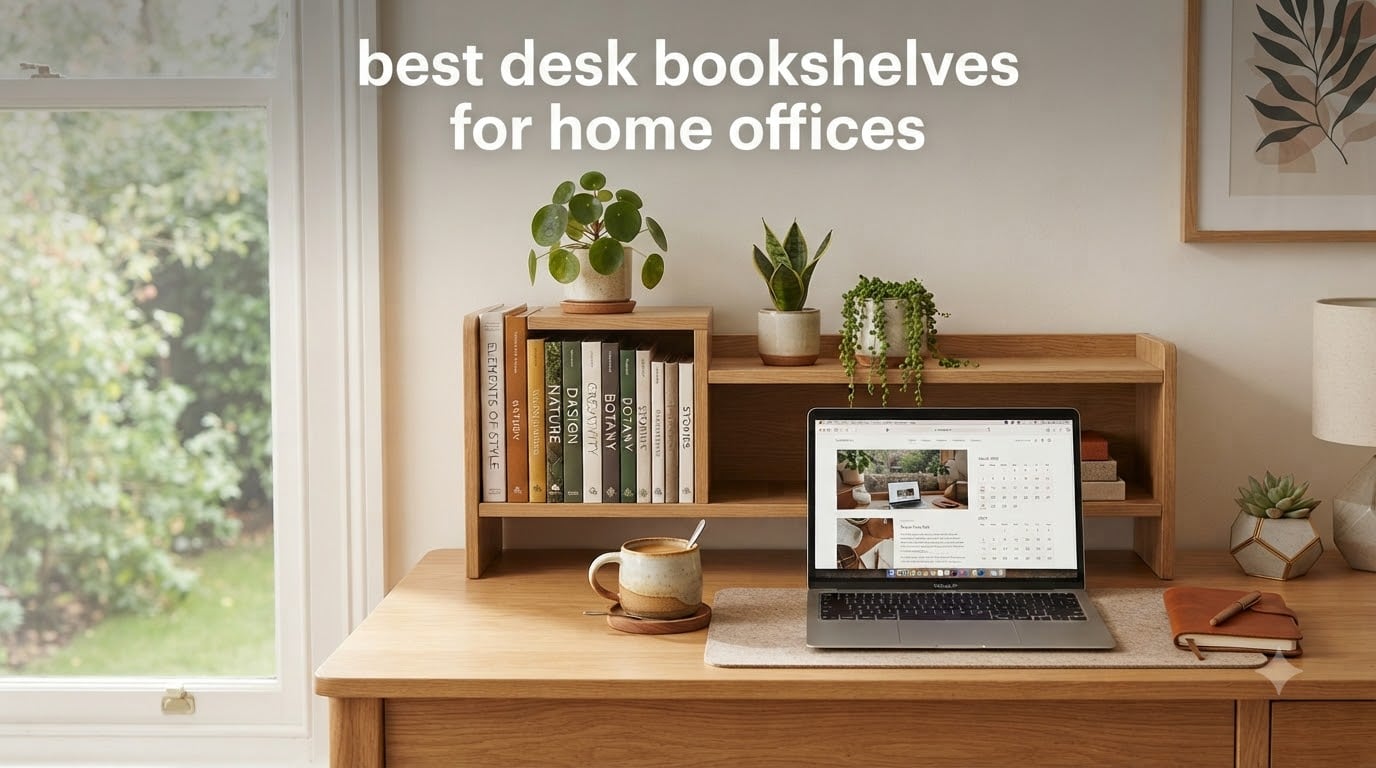 best desk bookshelves for home offices