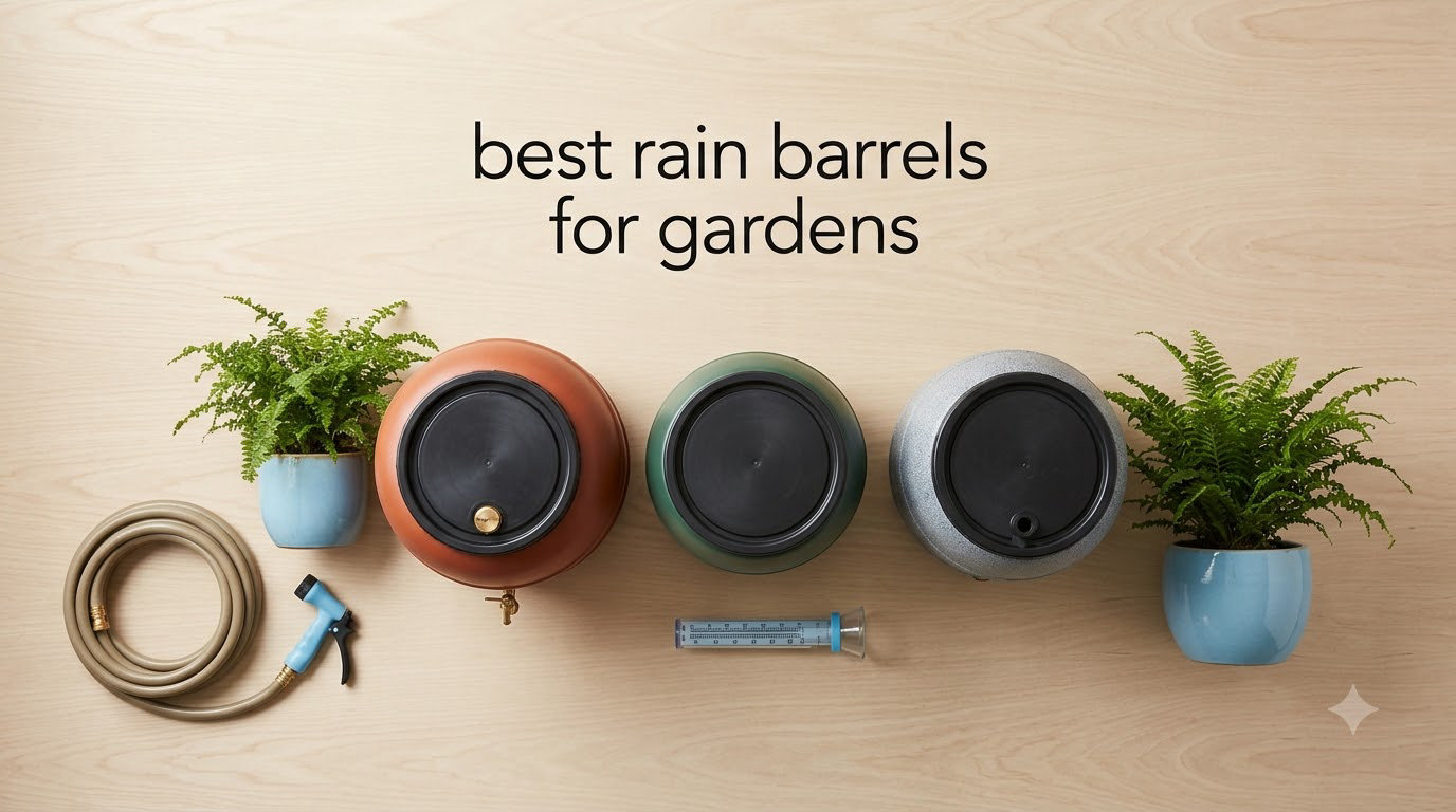 best rain barrels for gardens