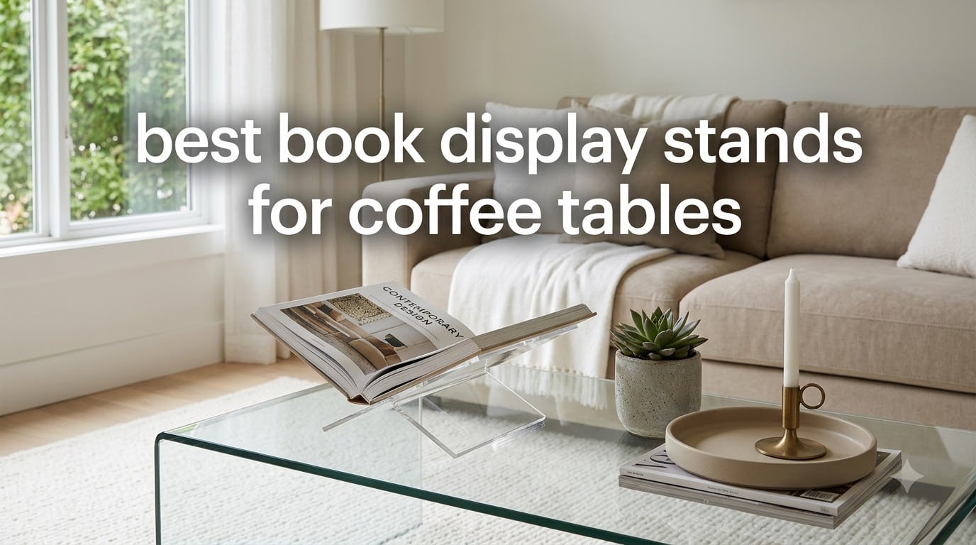 best book display stands for coffee tables