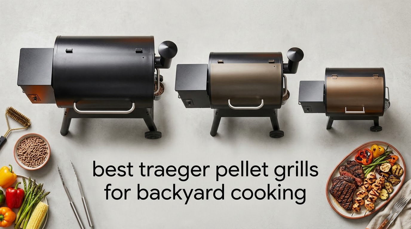 best traeger pellet grills for backyard cooking