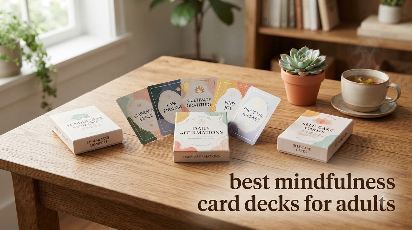 best mindfulness card decks for adults