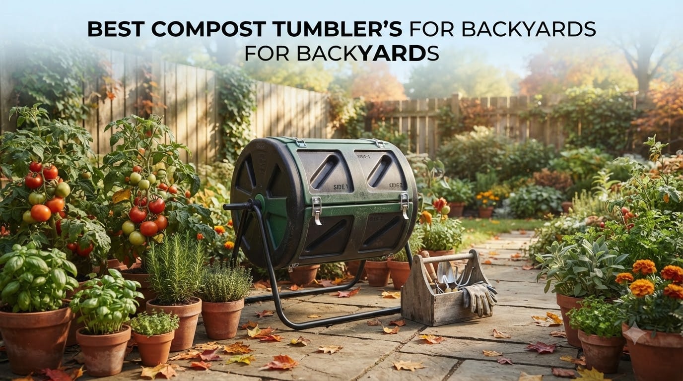 best compost tumblers for backyards