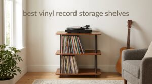 best vinyl record storage shelves