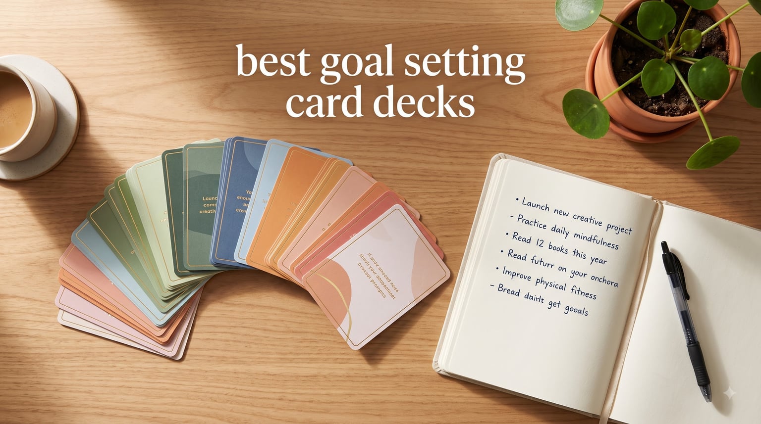 best goal setting card decks