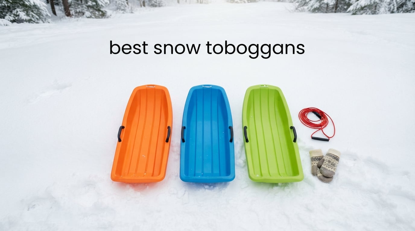 best snow toboggans