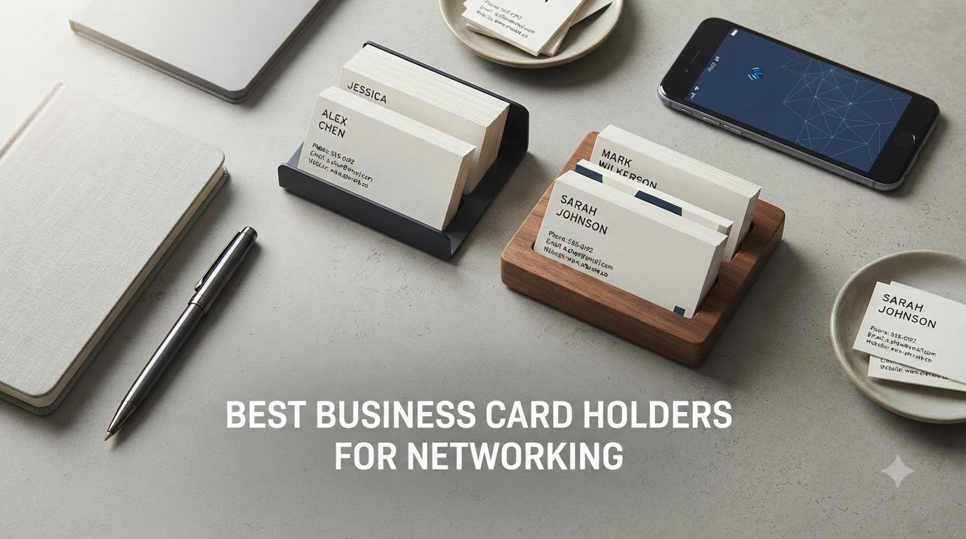 best business card holders for networking