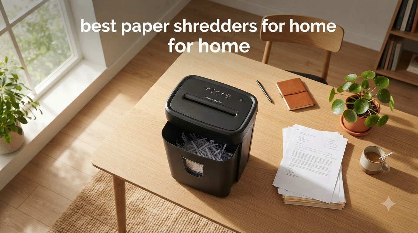 best paper shredders for home