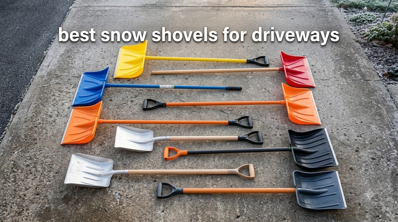 best snow shovels for driveways