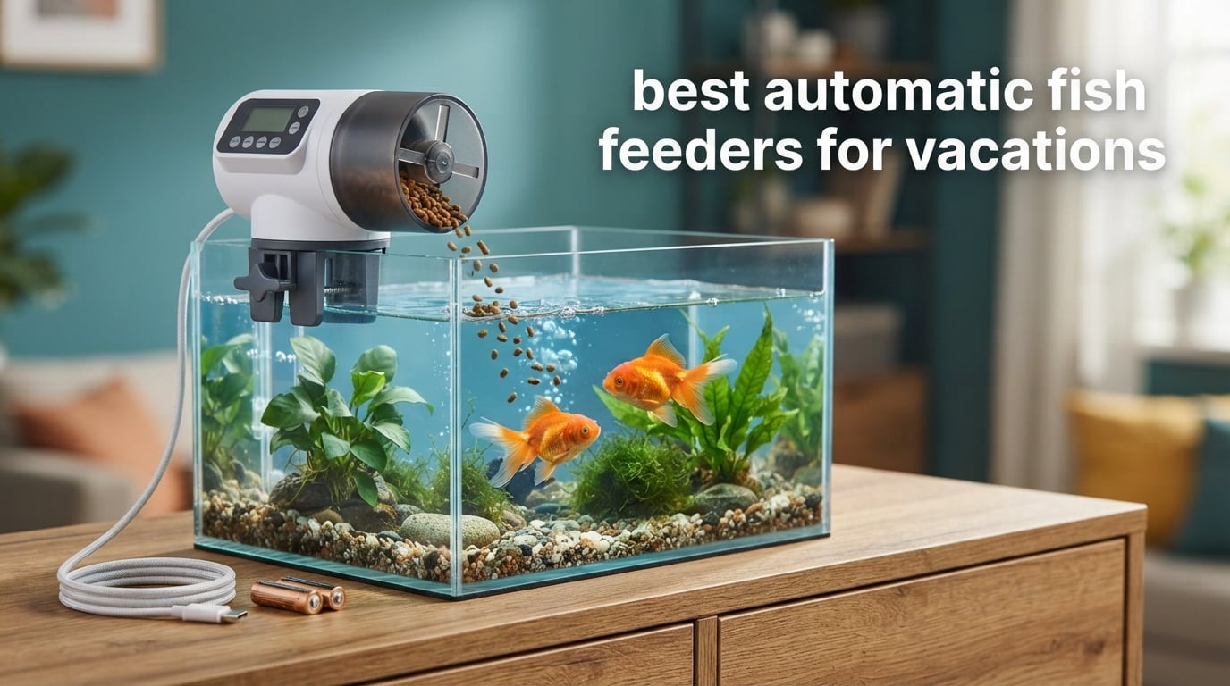best automatic fish feeders for vacations