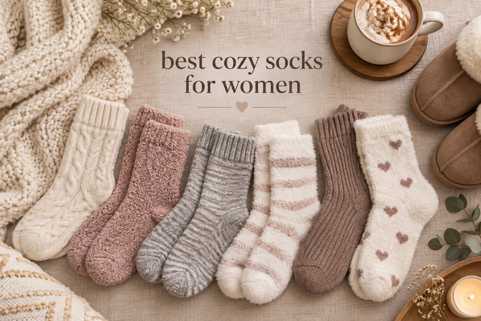 best cozy socks for women