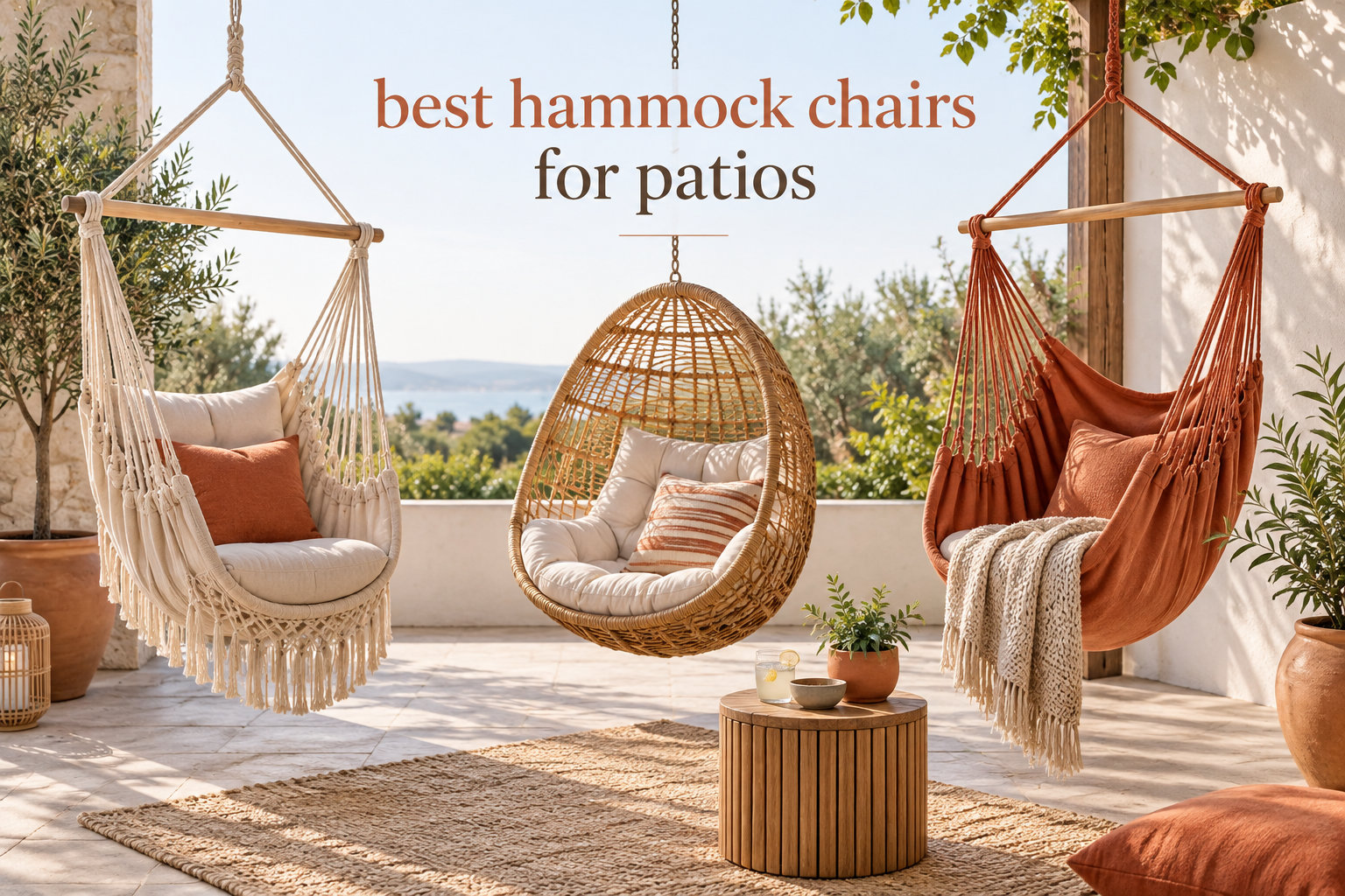 best hammock chairs for patios