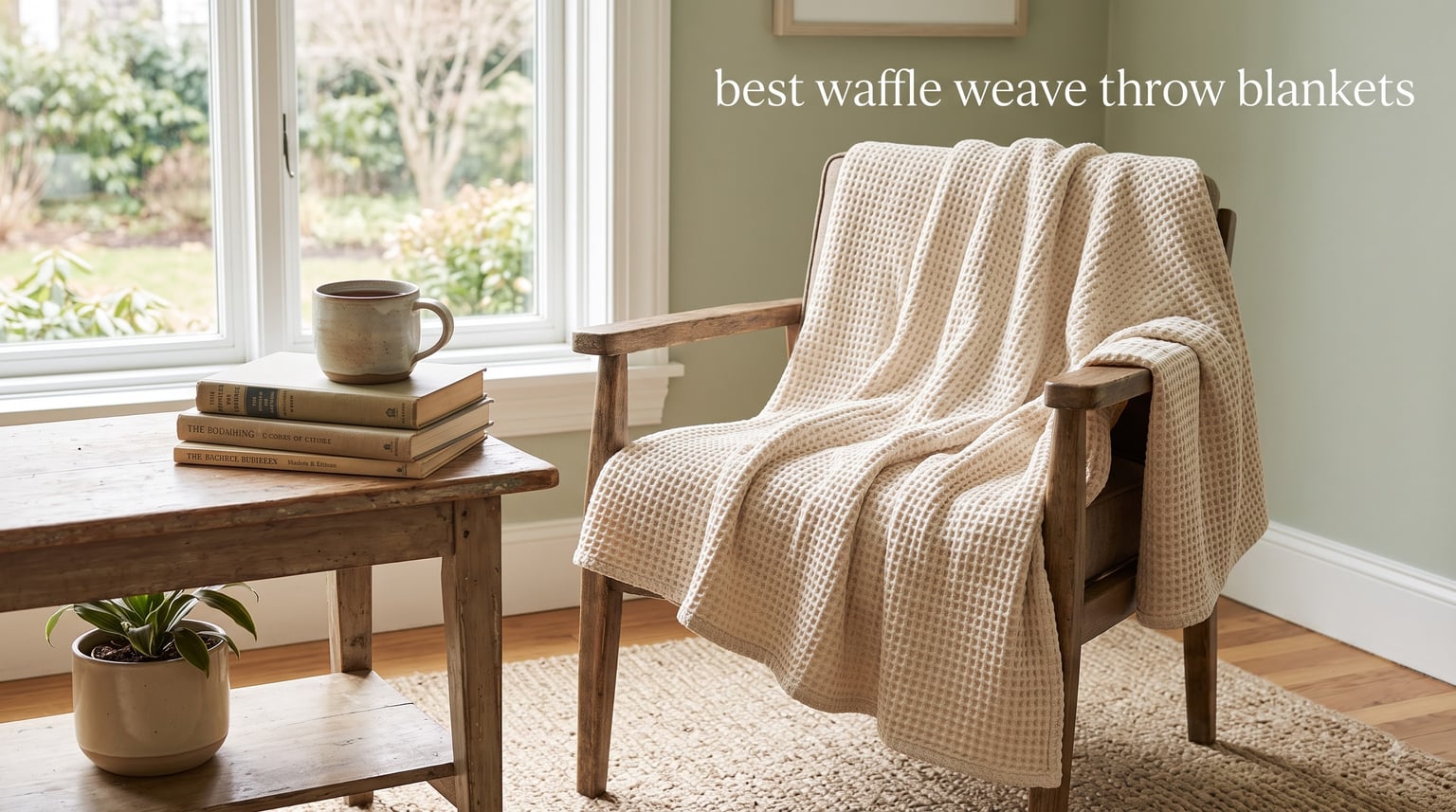 best waffle weave throw blankets