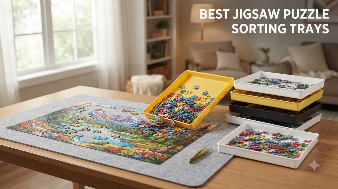 best jigsaw puzzle sorting trays